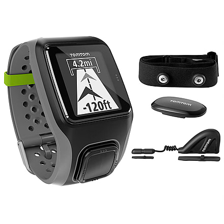 TomTom Multi-Sport Watch with HRM and Cadence/Speed Sensors