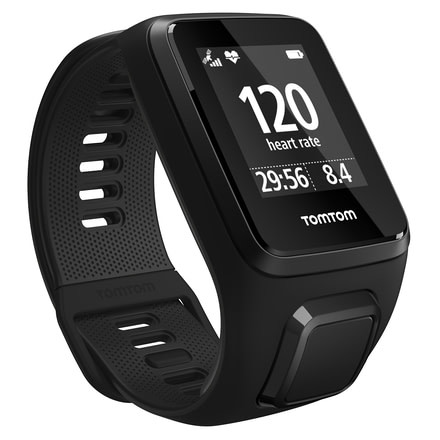 TomTom Spark 3 Cardio Music GPS Watch-Black-Large