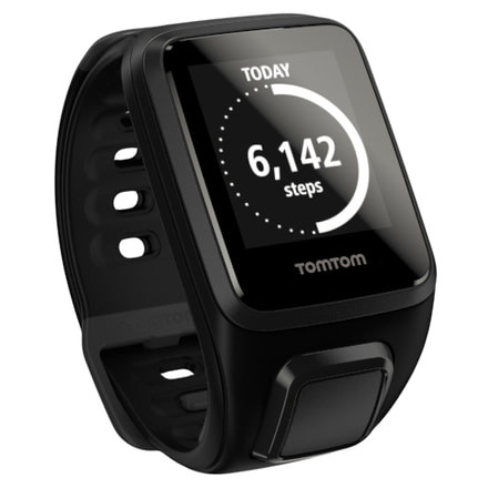 Spark GPS Fitness Watch-Black-Large