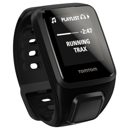 TomTom Spark Music GPS Fitness Watch-Black-Small