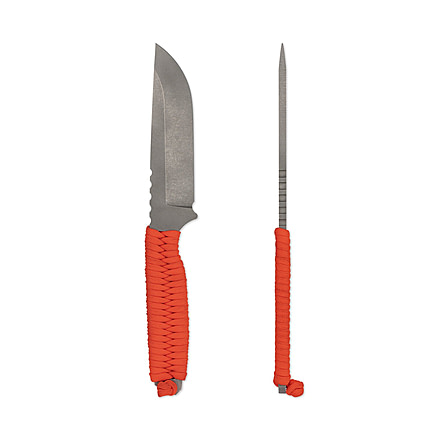 Toor Knives Field 2.0 S Fixed Blade Knife, 4.5in, CPM 154, Paracord Handle, Blaze Orange, Field 2.0 - S-Blaze Orange