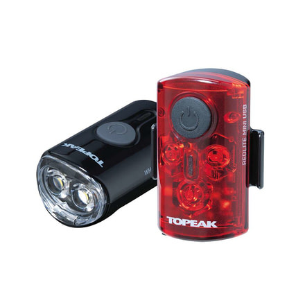 TOPEAK Mini Usb Light Combo 65002080