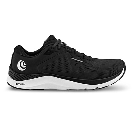 Topo Athletic Fli-Lyte 4 Road Running Shoe - Womens, Black/White, 7, W049-070-BLKWHT