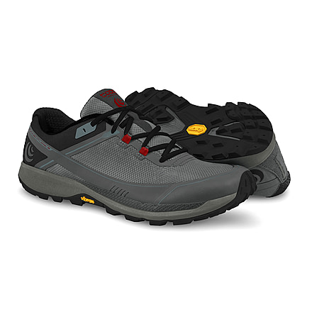 Topo Athletic M-Runventure 3 Trailrunning Shoes - Mens, Grey / Red, 13, M035-130-GRYRED