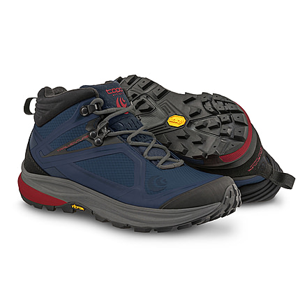 Topo Athletic M-Trailventure Hiking Boots - Mens, Navy / Red, 14, M036-140-NAVRED