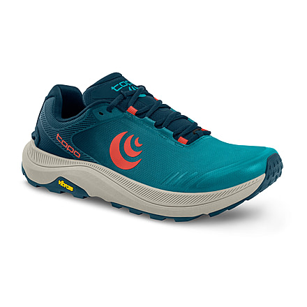 Topo Athletic MT-5 Running Trailrunning - Mens, Blue/Red, 9.5, M072-095-BLURED