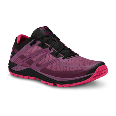Topo Athletic Runventure 2 - Womens, Raspberry / Black, Medium, 9, W022-090-RASBLK