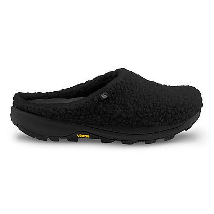 Topo Athletic Revive Fleece Recovery Slipper Shoes - Mens, Black/Black, 7.0 US, M062-070-BLKBLK