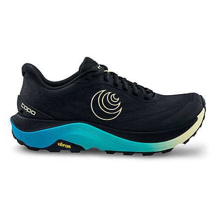 Topo Athletic Ultraventure 4 High Cushion Trail Shoes - Womens, Black/Lime, 10.0 US/Wide, W081-100W-BLKLIM
