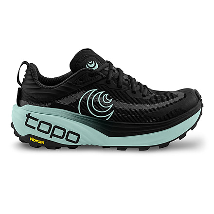 Topo Athletic Vista Trail Running Shoes - Womens, Black/Mint, 6.0 US, W088-060-BLKMNT