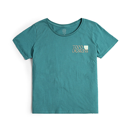 Topo Designs Canyons Tee - Womens - Final Sale, 7145793454133