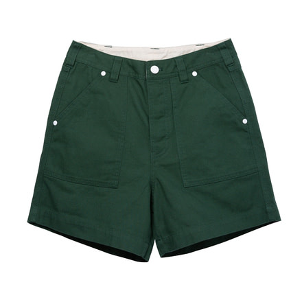 Topo Designs Chore Shorts - Womens, Forest, 10, TDWCRSS19FR10