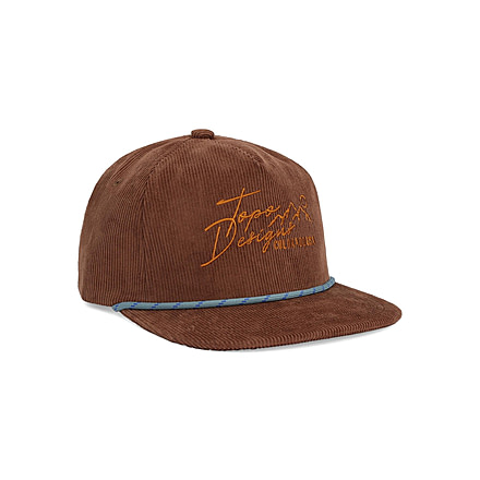 Topo Designs Corduroy Trucker Hat - Topo Script, 7937510342709