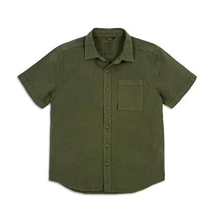 Topo Designs Dirt Shirt Short Sleeve - Mens, Olive, 5027424272437