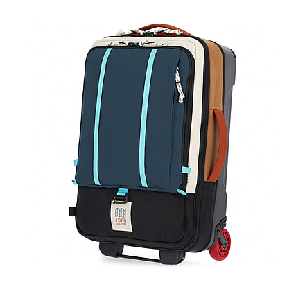 Topo Designs Global Travel Bag Roller, Desert Palm/Pond Blue, 4436865384501