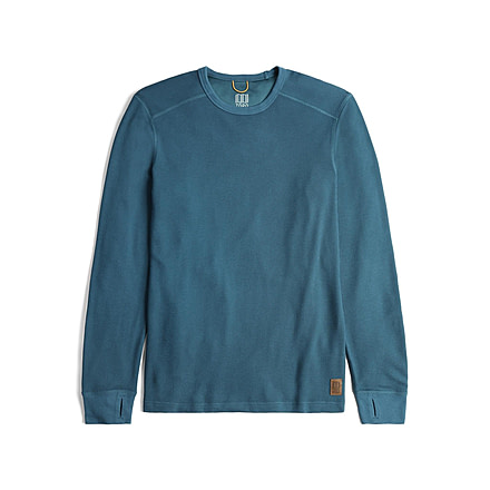 Topo Designs Global Waffle Crew - Mens CC3AC284, 112405476980