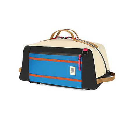 Topo Designs Mountain Duffels, Bone White/Blue, 7090314477621