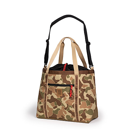 Topo Designs Mountain Utility Tote Duck Camo, 8033226194997