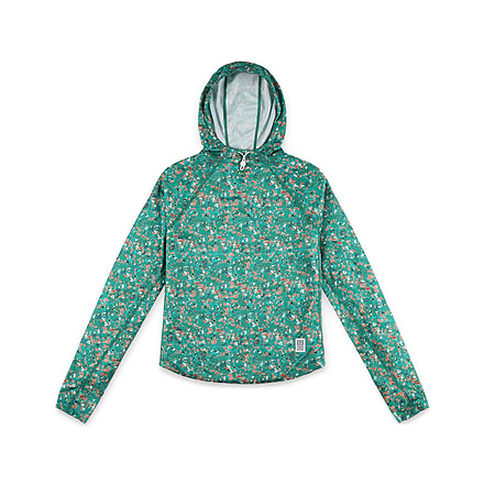 Topo Designs River Hoodie - Womens, Natural Terrazzo, 6960140517429