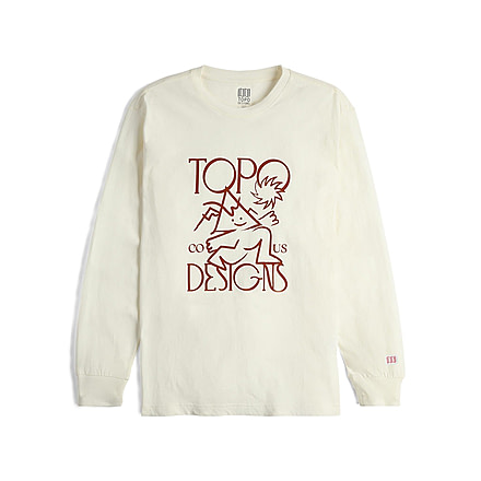 Topo Designs Roamer Tee Long Sleeve - Mens C62A016E, 412409101975