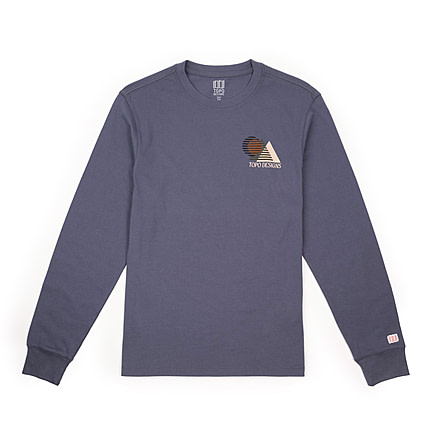 Topo Designs Shadow Tee Long Sleeve - Mens, 7939421339701