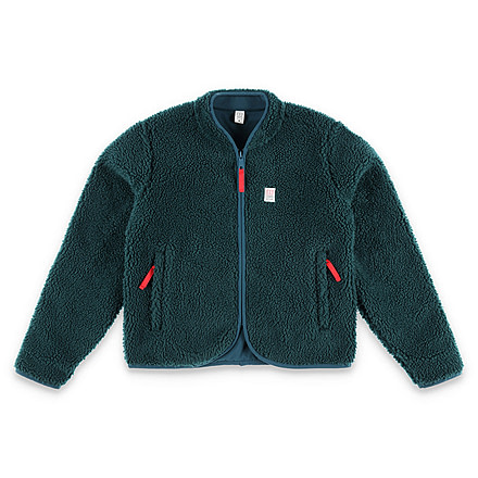 Topo Designs Sherpa Jacket - Womens, Extra Small, Black, 1395173163061