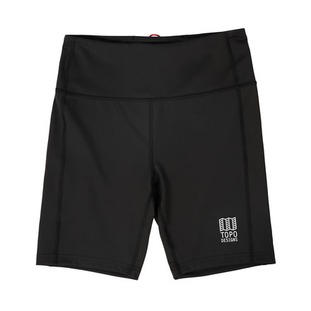 Topo Designs Sport Short - Womens, Black, Small, TDWSPSS19BKSM
