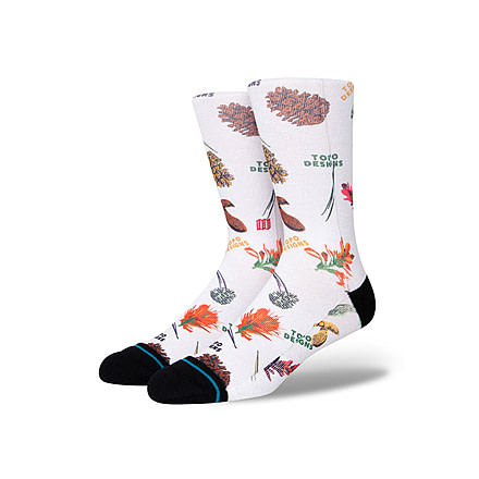 Topo Designs Stance X Crew Socks, Colorado Print, 6658225242165