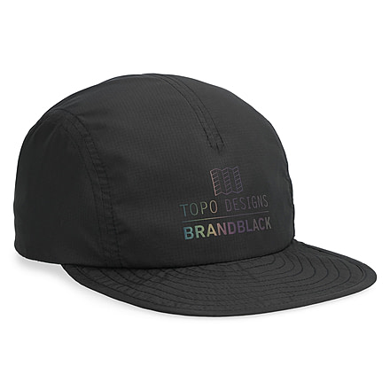 Topo Designs Topo Designs x Brand Black Global Pack Cap, 8054371188789