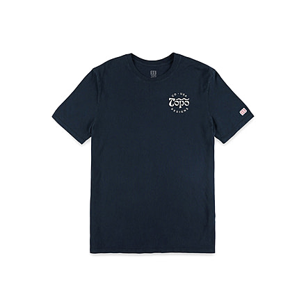 Topo Designs Type-O Tee - Mens, Navy, S, 6750110253109