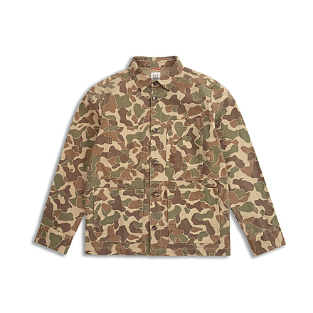 Topo Designs Utility Jacket Duck Camo - Mens, 7972307501109