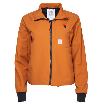 Topo Designs Wind Jacket - Womens, Clay, Small, TDWWDJS19CLSM