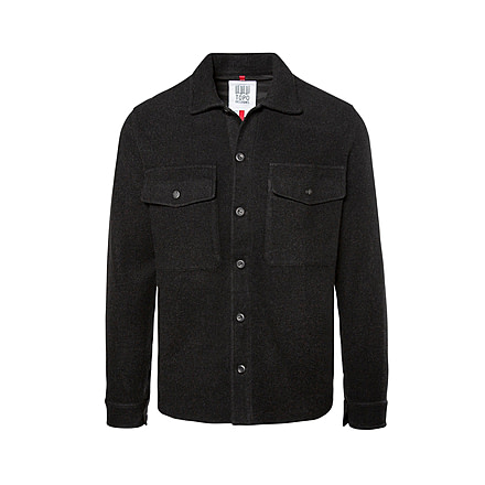 Topo Designs Wool Shirt- Mens, Black, 368866145
