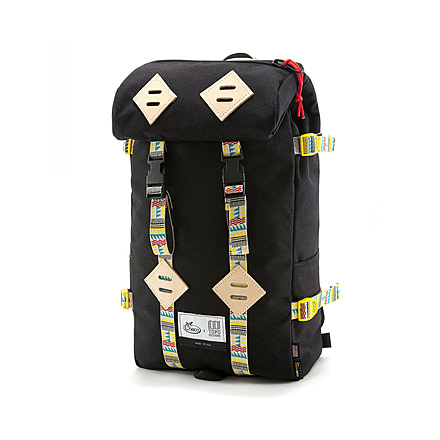 Topo Designs X Chaco Klettersack, 22.4L, Black, 5661585479