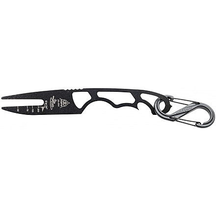 TOPS Knives 3 Putt Fixed Blade Knife, 3.56in, 1095 Steel, Black, 3PT-02