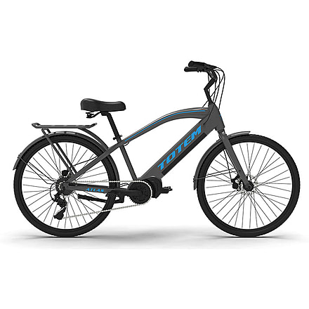 Totem Atlas Cruiser E-Bike, Black, ATLAS eCRUISER