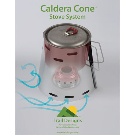 Trail Designs Caldera Cone with 12-10 Alcohol Stove