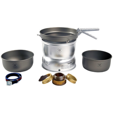 Trangia 25-7 Ultralight Hard Anodized Stove Kit with Gas Burner 167257
