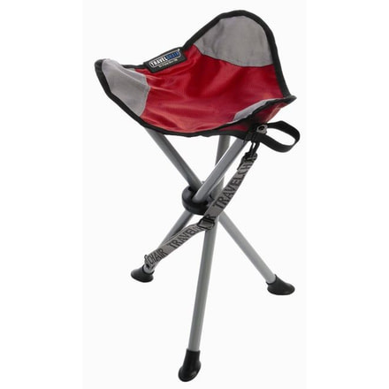 Travel Chair Slacker Tripod Stool, Red 1389VR-DEMO