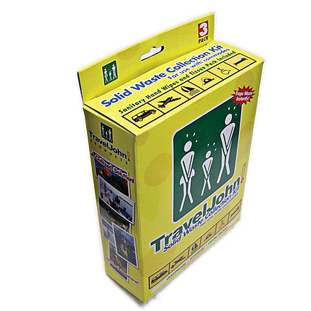 Travel John Solid Waste Collection Kit 3pk 66900