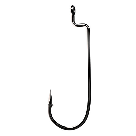 Trokar Heavy Duty Round Bend Worm XL,Non-Offset,Forged,Ringed Eye,Size 4/0 TK100-XL-4/0