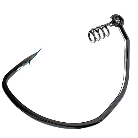 Trokar Magnum Swimbait,Super Wide Gap,Spring Bait Keeper,Forged,Ringed Eye,Size 3/0 TK160-3/0