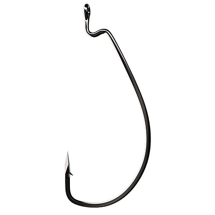 Trokar Extra Wide Gap Worm XL,Non-Offset,Z-Bend,Forged,Ringed Eye,Size 2/0 TK110-XL-2/0