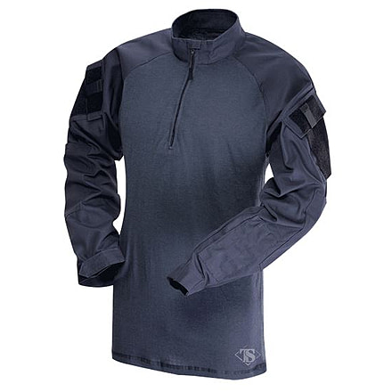 TRU-SPEC 1/4 Zip Tactical Response Shirt - Men's, 2XL, Long, Navy/Navy, 2567027