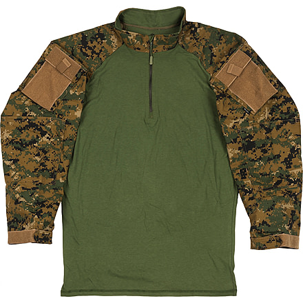 TRU-SPEC 1/4 Zip Tactical Response Shirt - Men's, 3XL, Regular, Olive Drab/Woodland Digital, 2569008