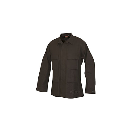 Tru-Spec 100% Cotton Ripstop BDU Jacket - Men's, Black, Small, Long Length 1532023