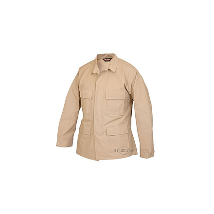 Tru-Spec 100% Cotton Ripstop BDU Jacket - Men's, Khaki, Extra Small, Long Length 1550022