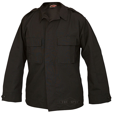 Tru Spec 1360023 Long Sleeve Black Tactical Shirt Pc Rs