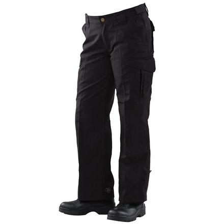 Tru-Spec 24-7 Ladiesft EMS Pants, Teflon, PolyCotton RipStop, Black, Size 18 1124010