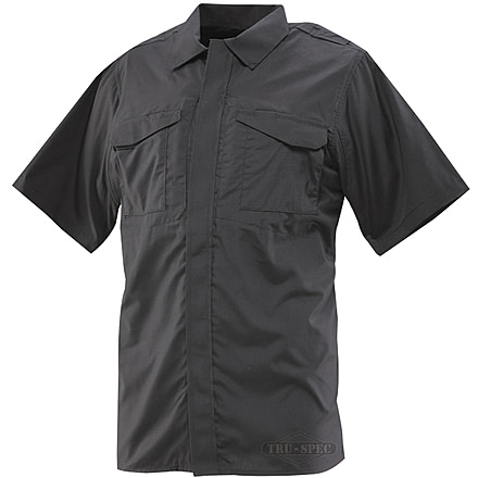 Tru Spec 24 7 Series 1045003 Ultralight Short Sleeve Black Uniform Shirt